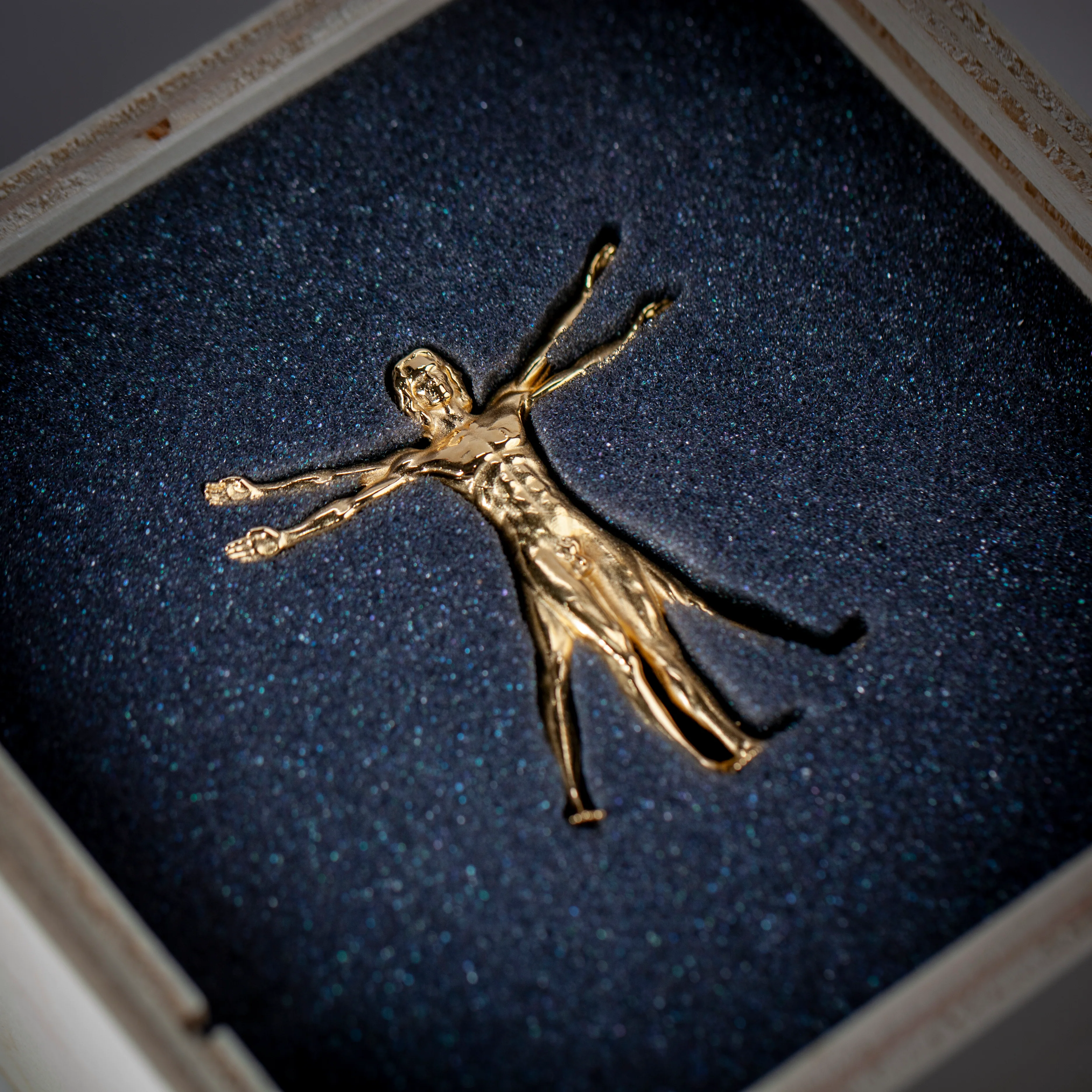 Vitruvian Man (Gold) - Image 3