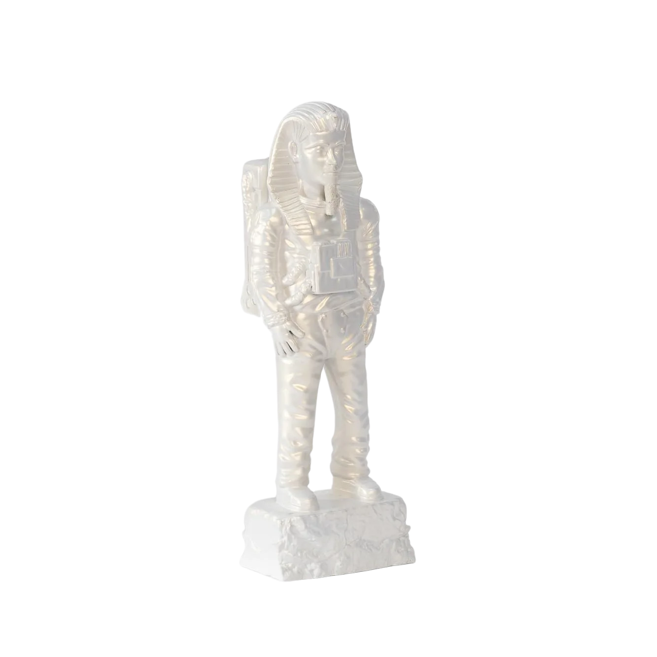 XL Ancient Astronaut Tutankhamun (Pearl White) - Image 3